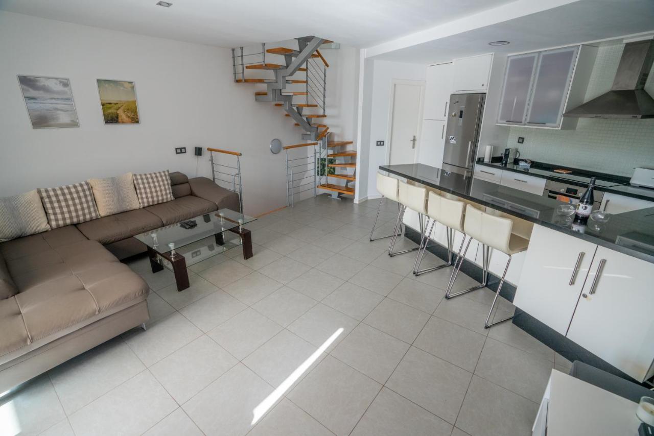 Ferienwohnung Modern Sea View Duplex With Parking El Médano Exterior foto